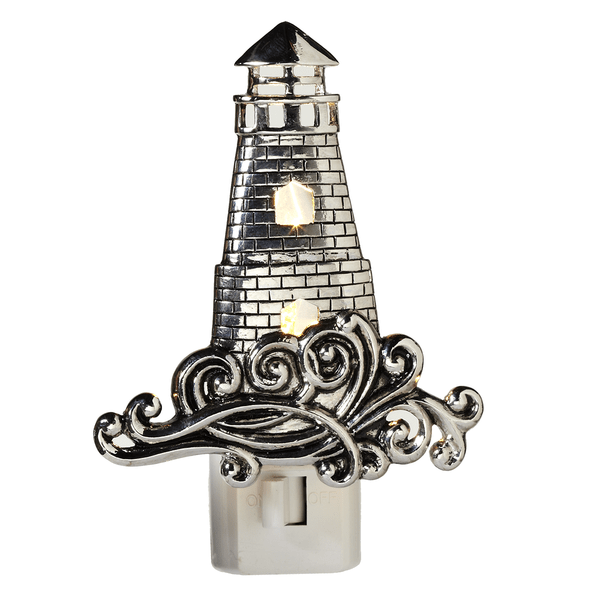 Night Light - Lighthouse Silver