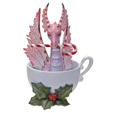 Figurine - Perfectly Peppermint Dragon