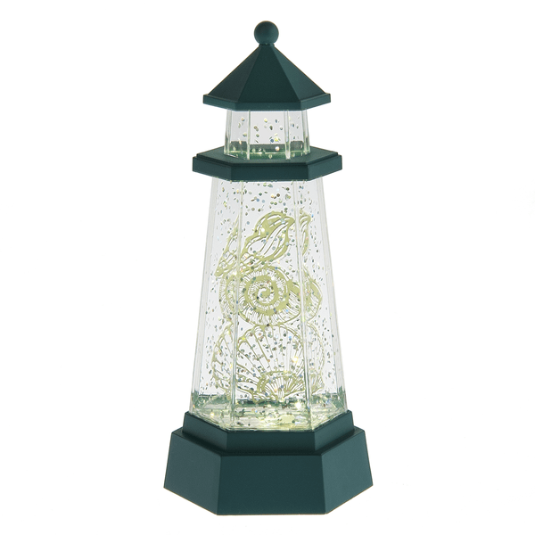 Figurine - LED Shimmer Lighthouse - 140917