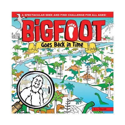 Activity Book - BigFoot Goes Back in Time