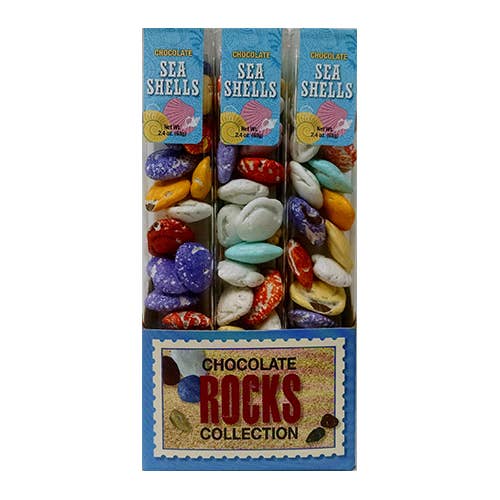 Chocolate Sea Shells, 2.4 oz. Tubes