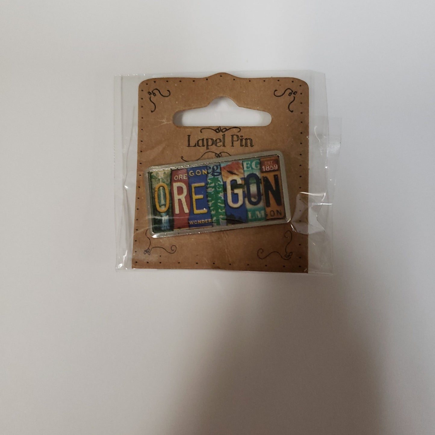 Pin - Oregon License Plate