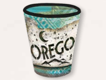 Shot Glass - Oregon Rustic