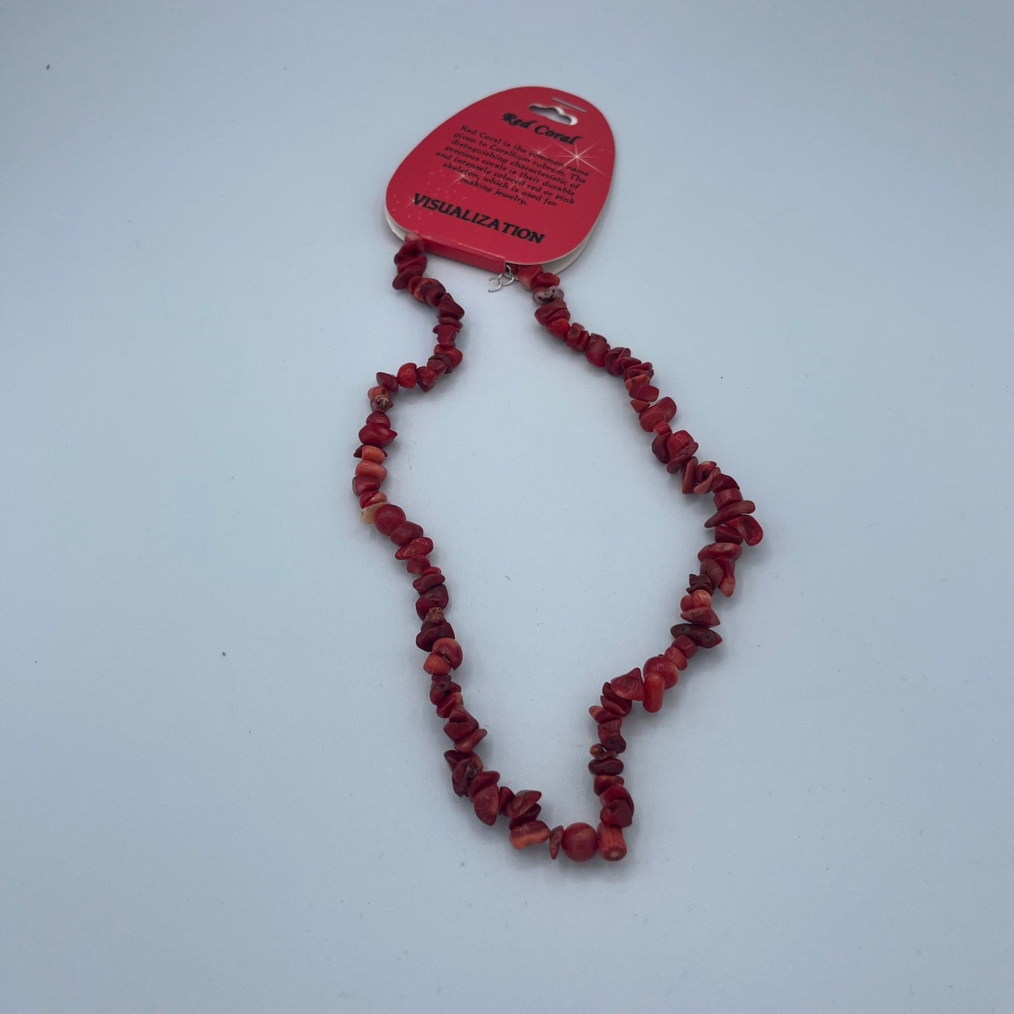 Necklace - Designer Red Coral