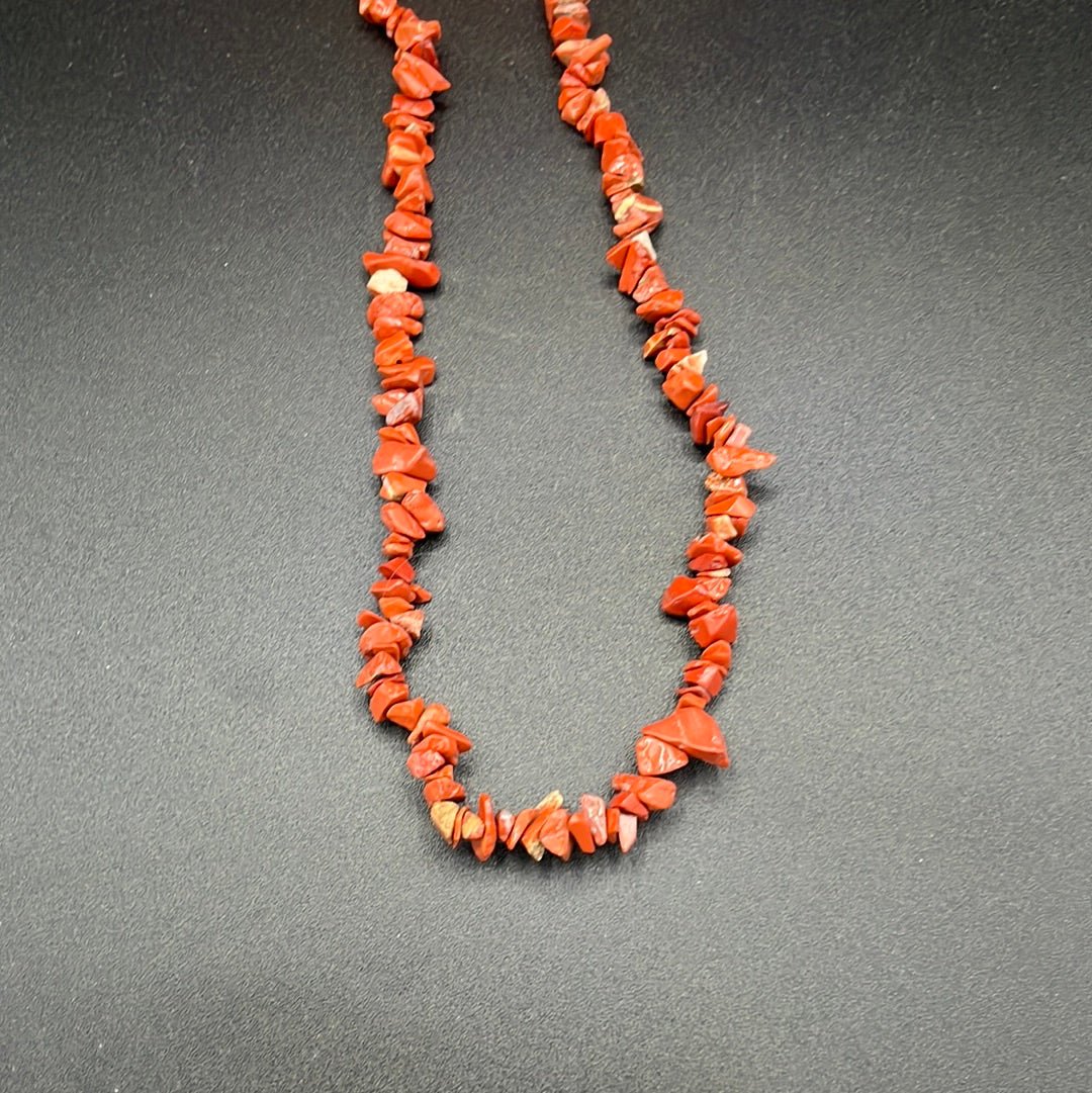 Necklace - Designer Red Jasper