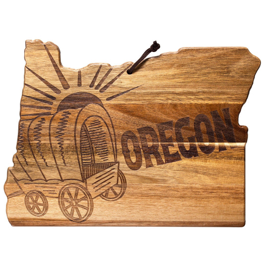 Cutting Board Rock and Branch® Oregon State Shaped