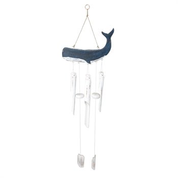 Wind Chime - Blue Bamboo Whale