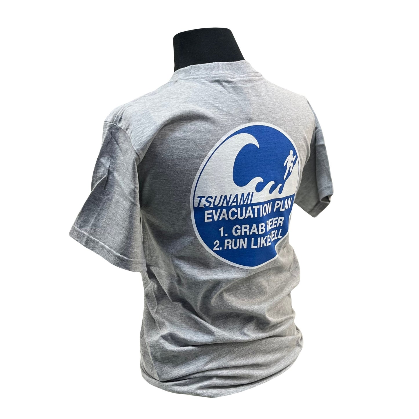 Unisex T-Shirt Evacuation Plan Athletic Grey