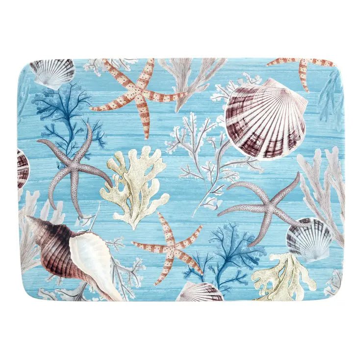 Beyond the Shore Rectangular Platter 16in X 12in