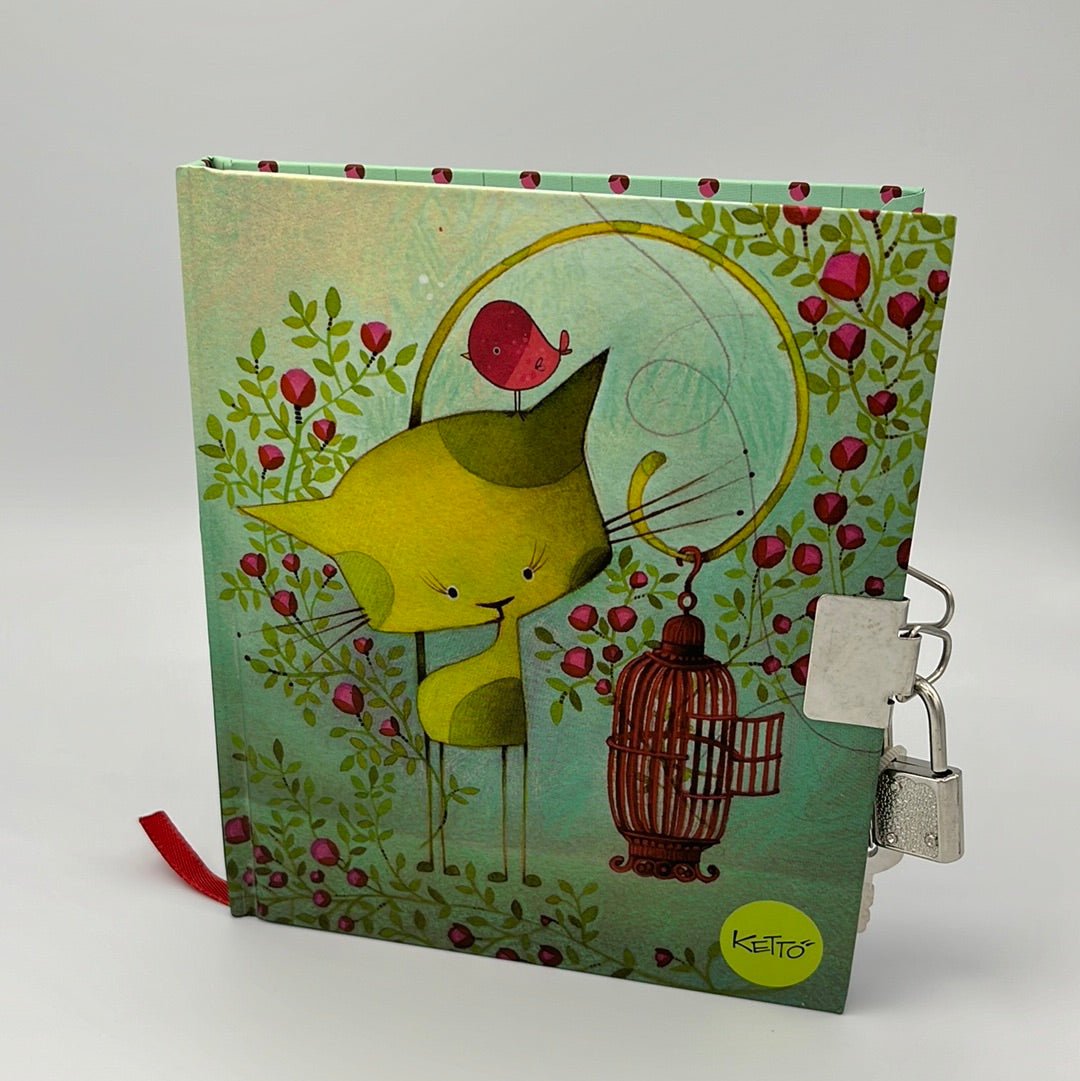Cat & Bird Lock Journal
