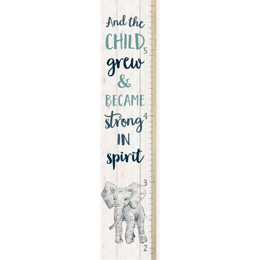 Sign - PNL0837 - And the Child Grew - Elephant