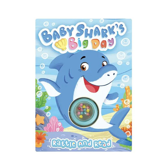 Book Baby Shark's Big Day w/Rattle