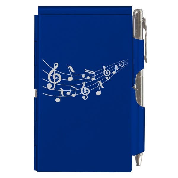 Flip Note - Music Notes: Royal Blue