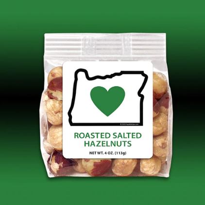 Nuts - Roasted Salted Hazelnuts 4oz