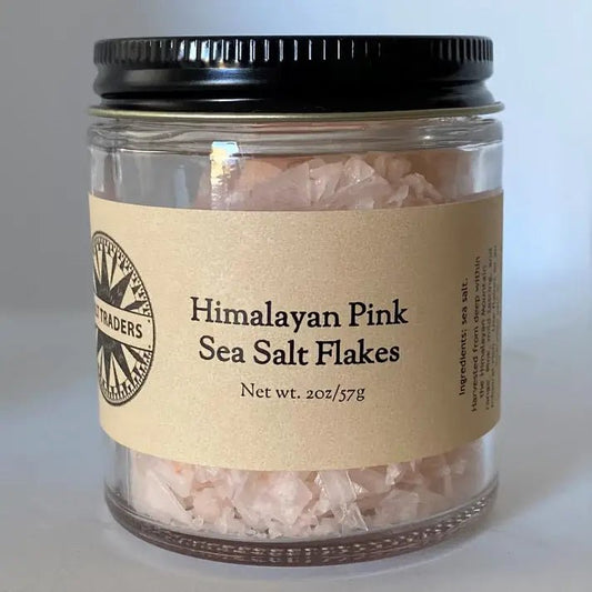 Jar Himalayan Pink Sea Salt - Flakes