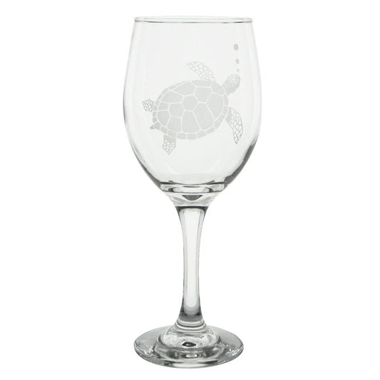 Wine Glass - Turtle 8 3/4"