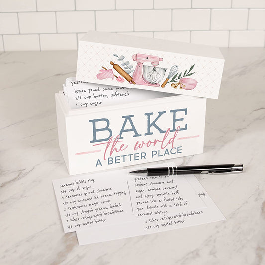 Recipe Box - Bake the World a Better Place