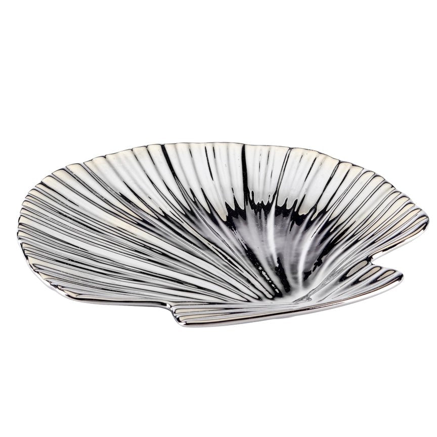 Silver Coast 3D Shell Candy Plate