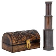 Telescope - Brass - In Decorative Box