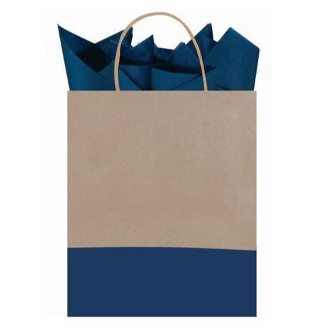 Midnight Dipped Kraft Tote