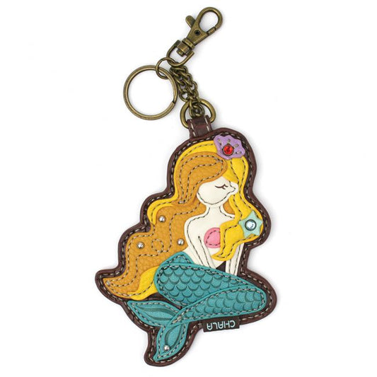 Key Fob Coin Purse Mermaid