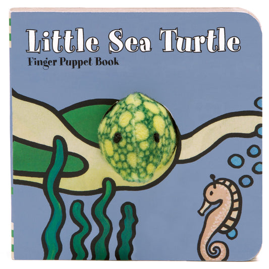 Book - Little Sea Turtle, Finger Puppet Book