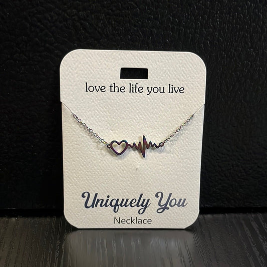 Necklace - YOU 7027 - Heartbeat