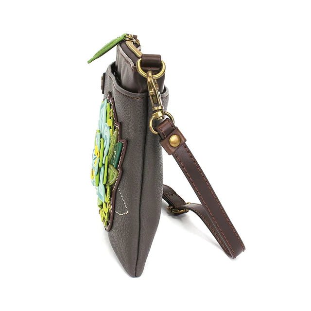 Mini Crossbody Ink Succulent