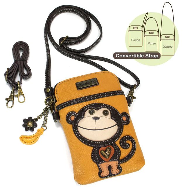 Cell Phone Xbody Yellow Monkey