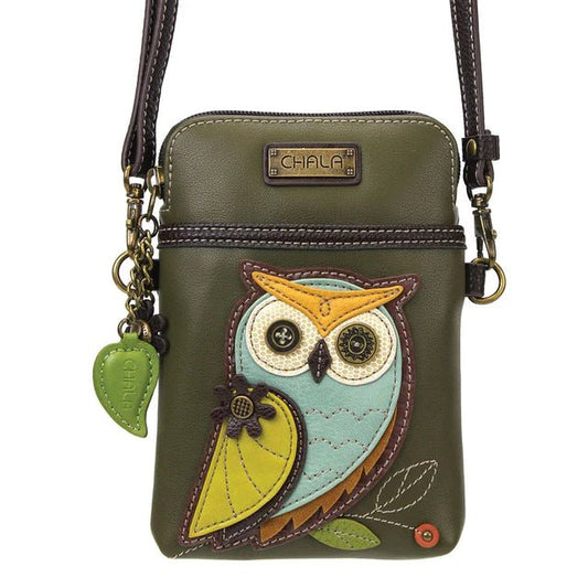 Cell Phone Xbody Olive Owl