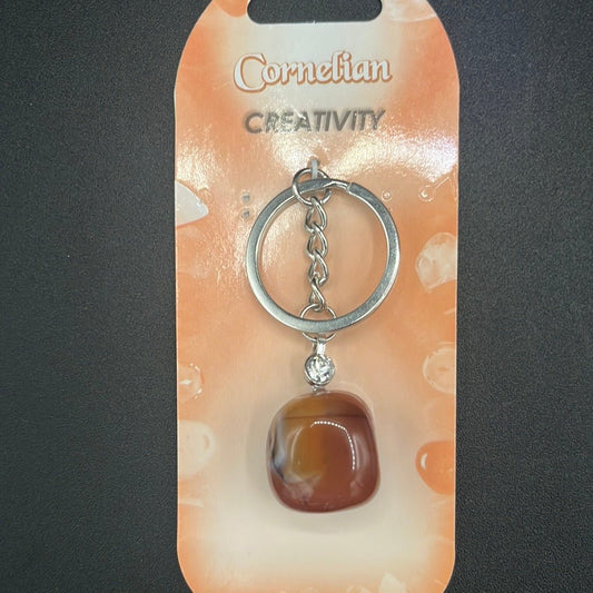 Keychain - Carnelian (Cornelian)