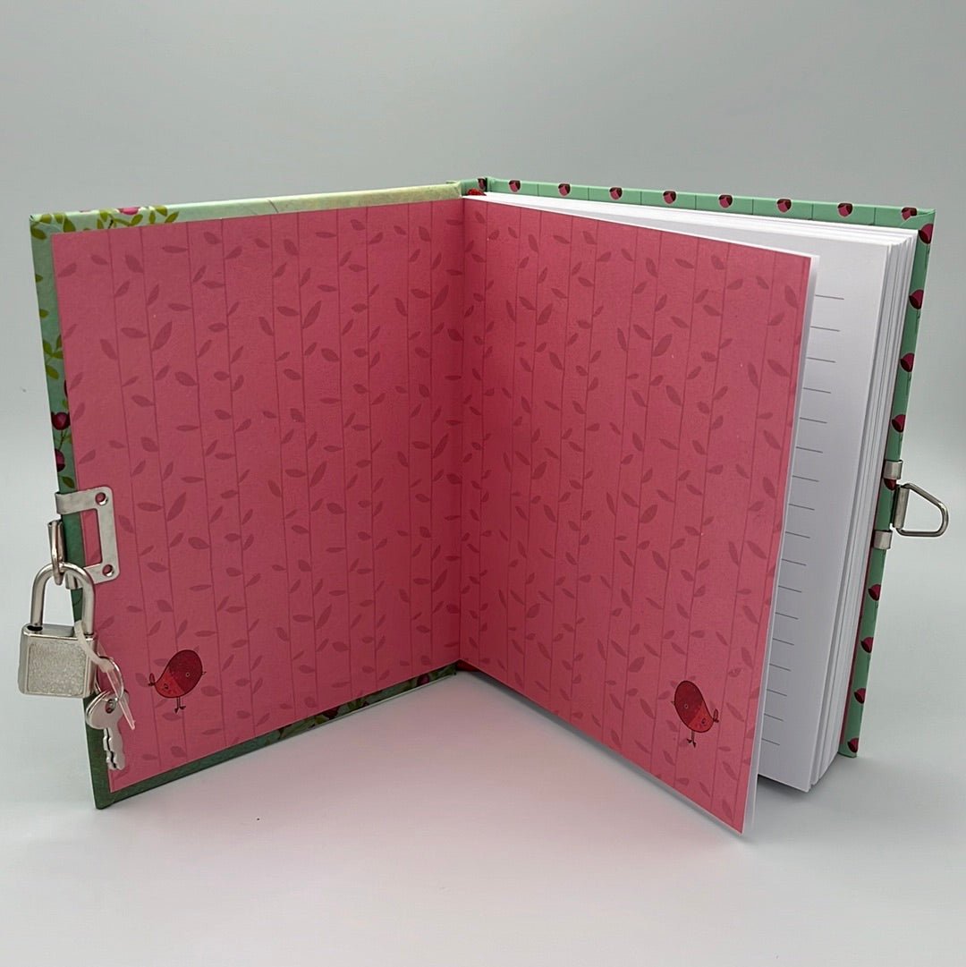 Cat & Bird Lock Journal