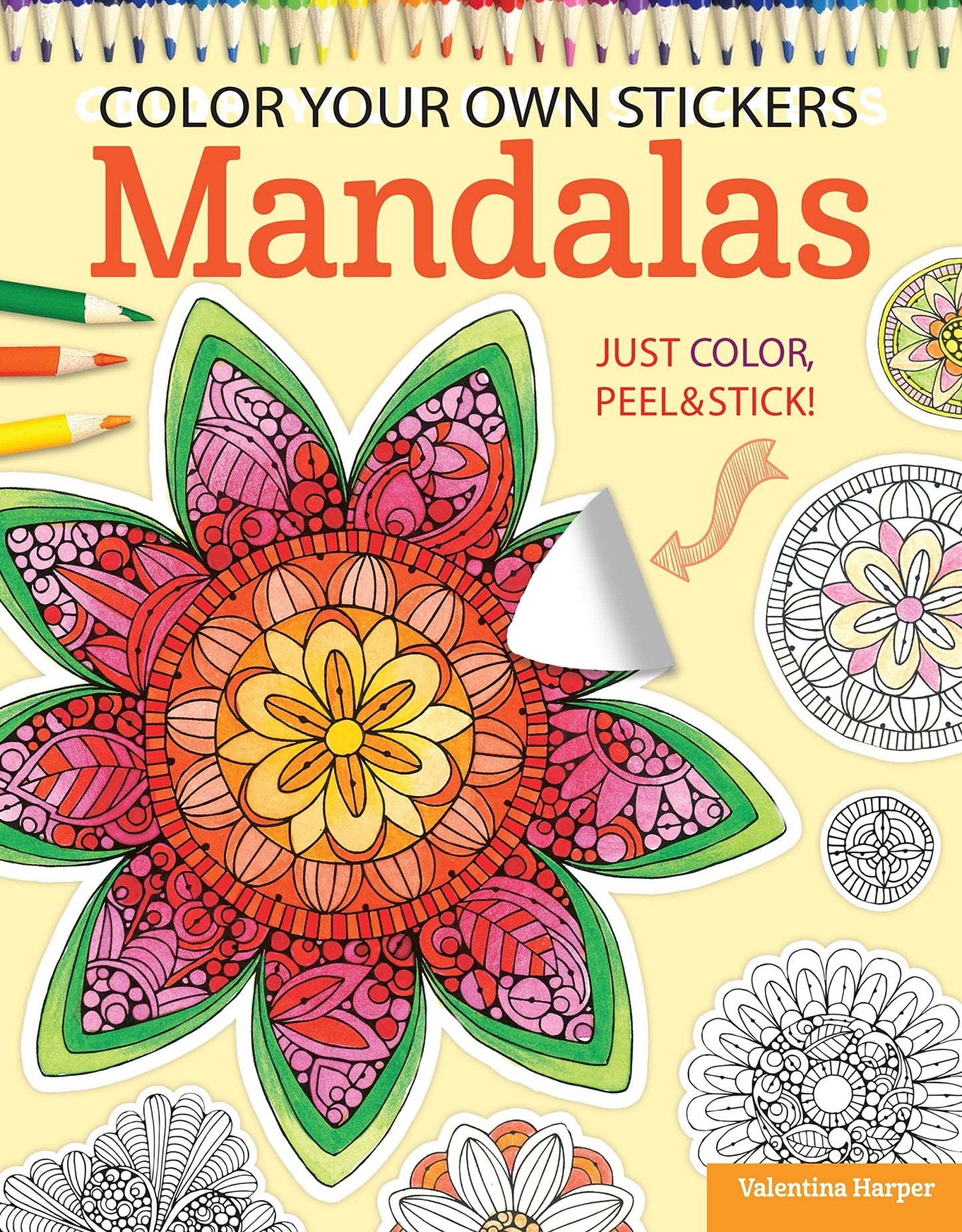 Coloring Sticker Mandalas