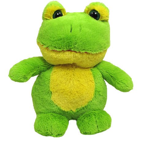 8" Green & Yellow Chubby Frog (Mix-a-Pet)