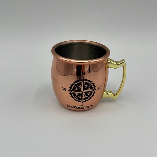 Shot Glass Moscow Mule Compass Rose