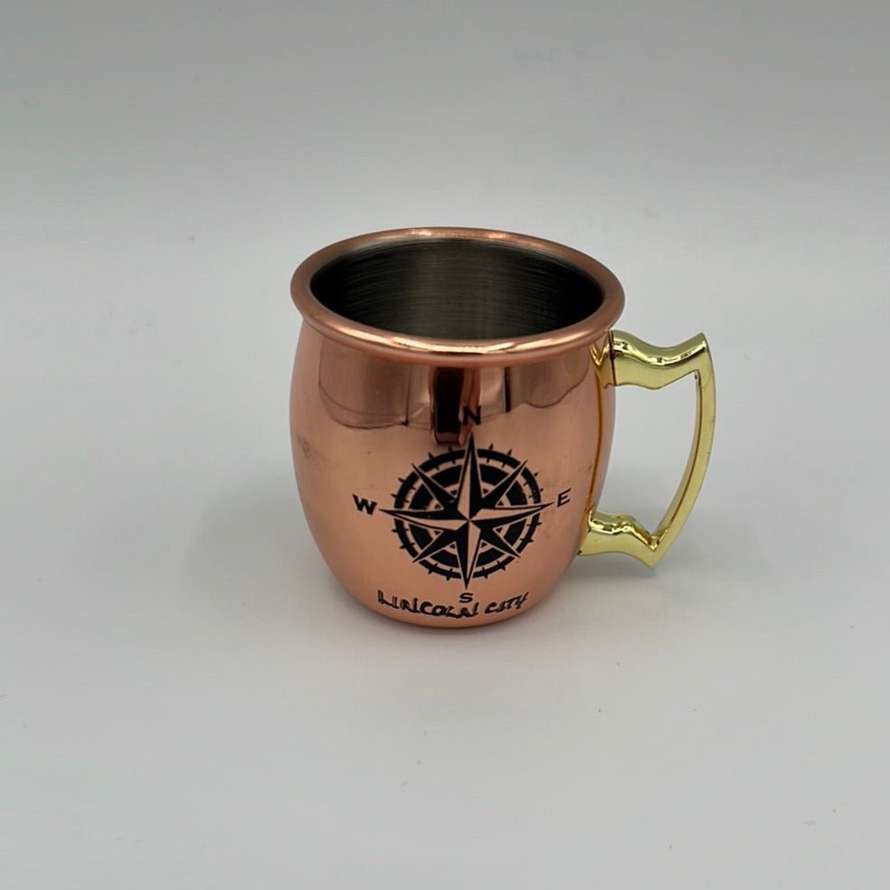 Clearance - Shot Glass Moscow Mule Compass Rose