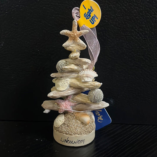 Ornament Resin Driftwood Tree with Shells