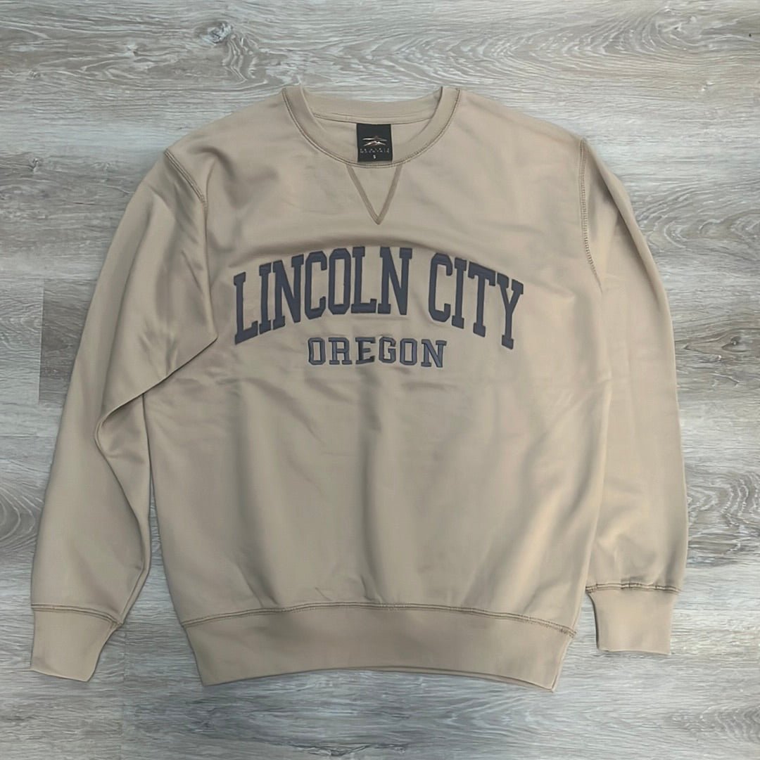 Unisex Crewneck Lincoln City Oregon Linin