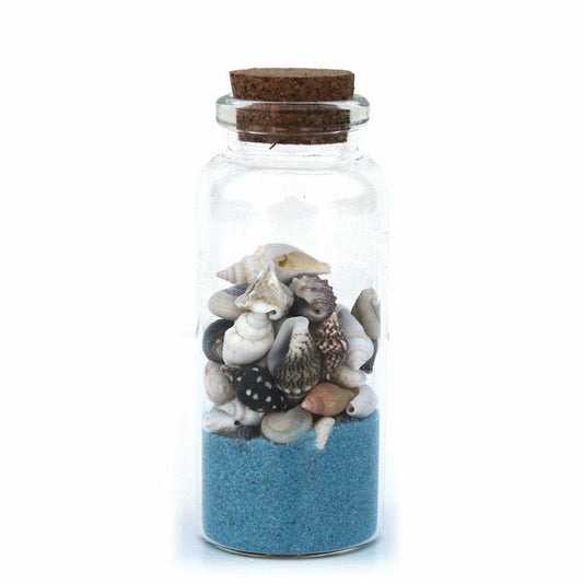Sand & Shells in Bottle