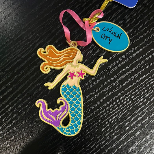 Enamel Mermaid Ornament