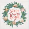 Clearance - Sign - BHB0445 - Wreath Sandy and Bright