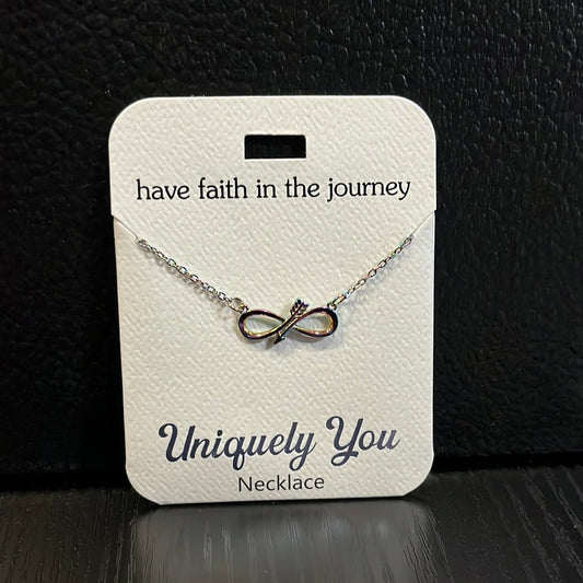 Necklace - YOU 7017 - Infinity Arrow