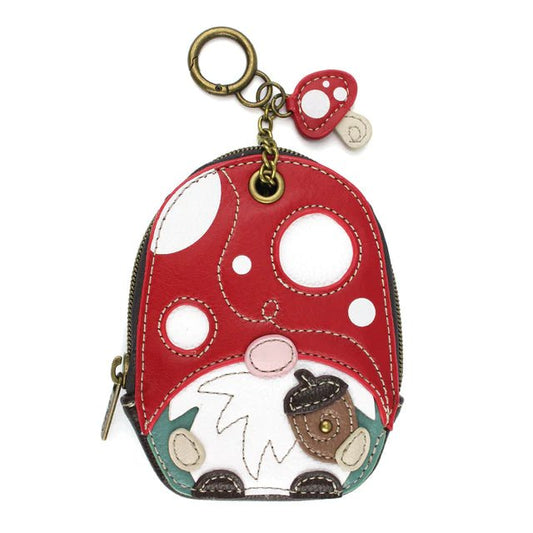 Mini Coin Purse Keychain Gnome