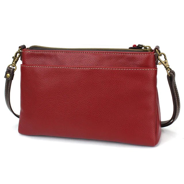 Deluxe Crossbody Burgundy Bus