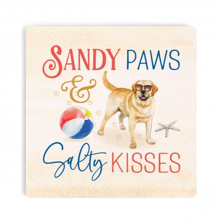 Coaster Sandy Paws & Salty Kisses