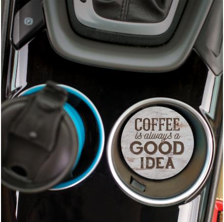 Car Coaster Coffee Is Always A Good Idea
