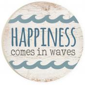 Car Coaster CST0198 - Happiness Comes in Waves