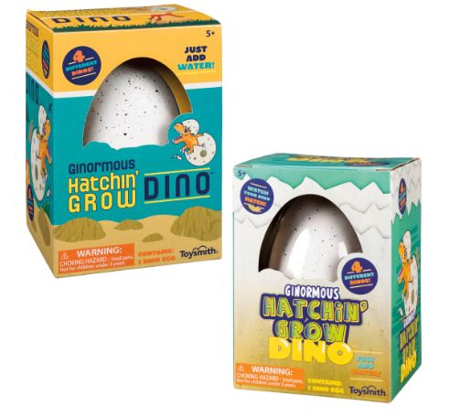 Toysmith Ginormous Grow Dino Egg