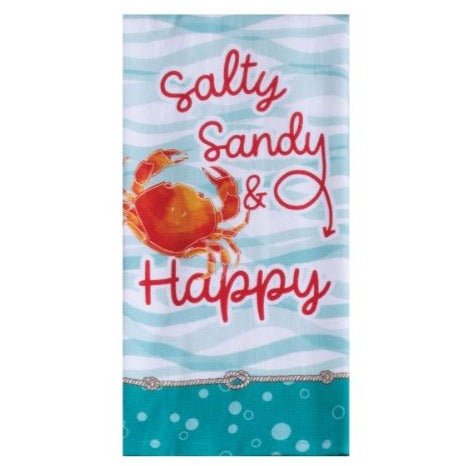 Towel - Terry Coral Reef Crab Dual Purpose