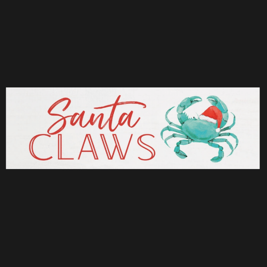 Clearance - Sign - BLC0079 - Santa Claws